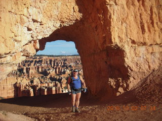 3003 9g2. Bryce Canyon - Bryce Point hike - Adam