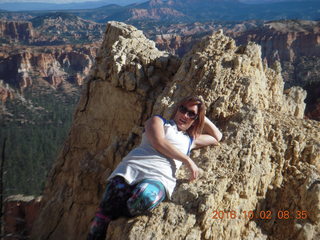 Bryce Canyon - Bryce Point hike - Ana M