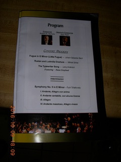 Scottsdale Philharmonic program