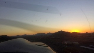 Koltton pictures - aerial sunrise