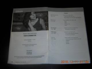 Scottsdale Arts - Tawnya Bannister pianist program