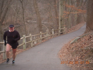 3027 9l5. Pennypack Park run + Adam