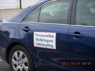 driving in Philly - The Corporte Media Tells Nothing and Sells Everything