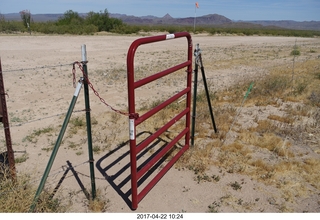 Alamo Lake - Wayside gate