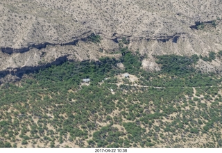 aerial - ranch near Alamo Lake