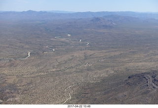 aerial - near Alamo Lake