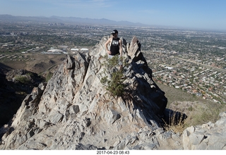 NH2T hike - Squaw Peak - Jenna