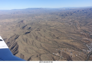 aerial mountains