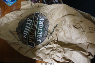 Philly Pretzel Factory bag