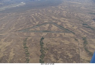 aerial - abandoned airstrip northwest of Phoenix