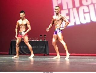 Mesa Arts Center - International Physique League (IPL) show - 29 Zyrian Zee Apurillo and 42 Pat Vega