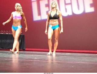 Mesa Arts Center - International Physique League (IPL) show - 16 Samantha Micheli and 52 Rebecca Unruh