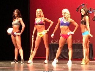 Mesa Arts Center - International Physique League (IPL) show - 4 Caitlin Heck and 5 Debbie Leedy