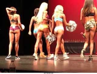 Mesa Arts Center - International Physique League (IPL) show - 4 Caitlin Heck and 5 Debbie Leedy