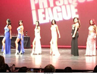 Mesa Arts Center - International Physique League (IPL) show - evening gowns