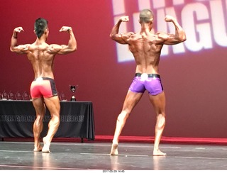 Mesa Arts Center - International Physique League (IPL) show - 29 Zyrian Zee Apurillo and 42 Pat Vega