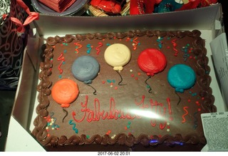 408 9q2. Brenda birthday party - cake