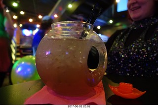 411 9q2. Brenda birthday party - big drink