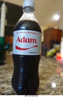 Noah's place - Adam Diet Coke bottle