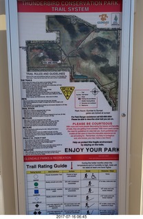 Thunderbird Mountain trail map