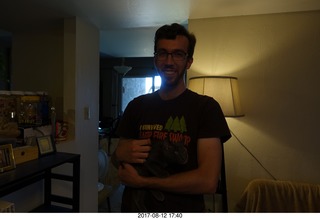 Brian Bell and my kitten Devin