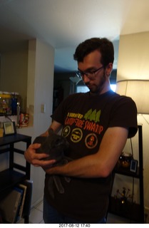 Brian Bell and my kitten Devin