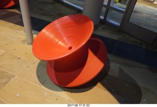 swivelly chairs at Mesa Arts Center