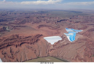 162 9sk. aerial - Canyonlands - Potash Ponds