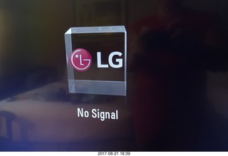 131 9sm. LG - No Signal on our television