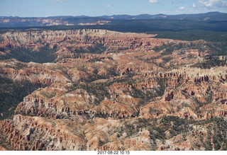aerial - Bryce Canyon amphitheater