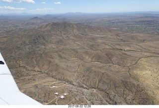 aerial - getting close to Phoenix
