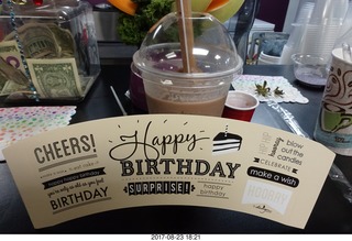 461 9sp. NH2T birthday cup holder