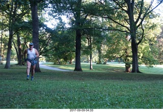 Cheltenham Cross Country CHS-XC - Curtis Arboretum - Adam running