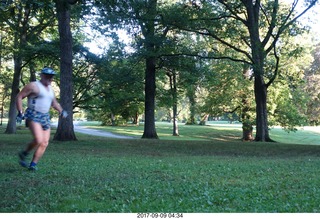 3098 9t9. Cheltenham Cross Country CHS-XC - Curtis Arboretum - Adam running