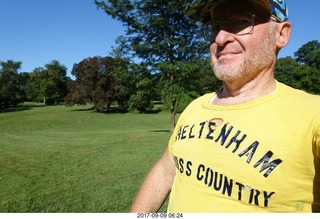 3099 9t9. Cheltenham Cross Country CHS-XC - Curtis Arboretum - Adam and t-shirt