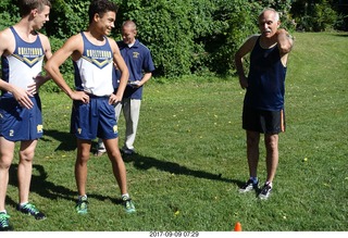 Cheltenham Cross Country CHS-XC - Curtis Arboretum - pre-race