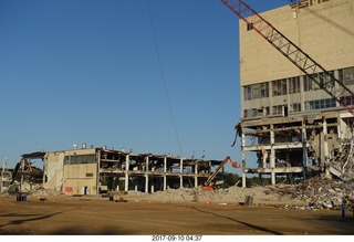 Northeast Philadelphia - Roosevelt Boulevard - old Nabisco / Kraft factory being torn down