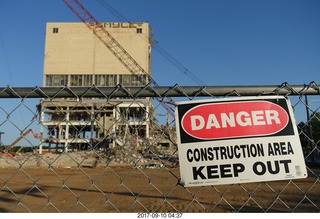 Northeast Philadelphia - Roosevelt Boulevard - old Nabisco / Kraft factory being torn down