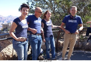 Grand Canyon trip - group taking a picture