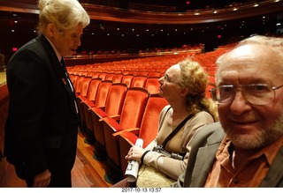 Antoinette and Betsy and Adam at the Kimmel Center