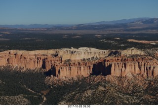 aerial - Bryce Canyon amphitheater