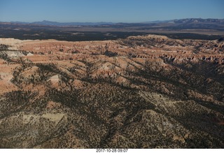 aerial - Bryce Canyon amphitheater