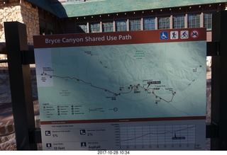 Arches National Park - Devils Garden hike - sign