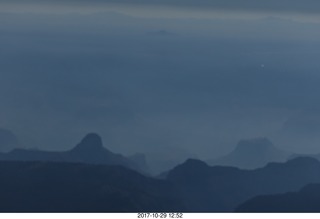 1900 9uv. aerial - cloudy hazy Grand Canyon