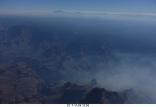 1905 9uv. aerial - cloudy hazy Grand Canyon