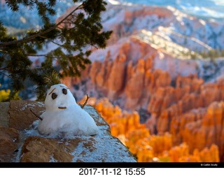 Grand Canyon trip - Watchtower - guy taking picture