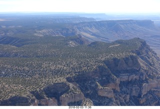 aerial - Grand Canyon area