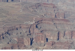 1924 9y3. aerial - Grand Canyon West Skywalk