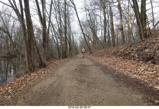 3150 9yq. Princeton canal run - Adam running