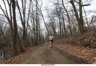 Cheltenham Cross Country CHS-XC - Curtis Arboretum - Adam running